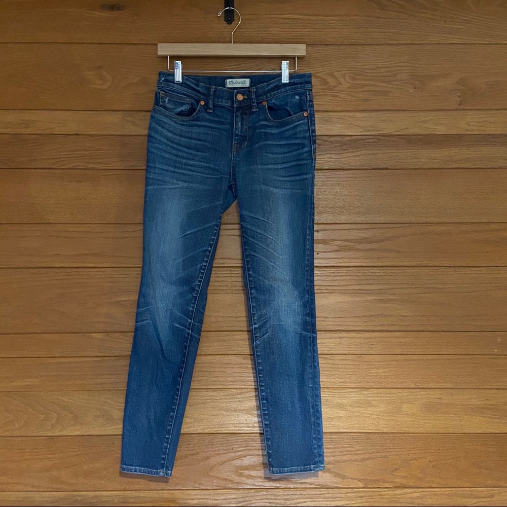 Madewell Skinny Skinny distressed jean